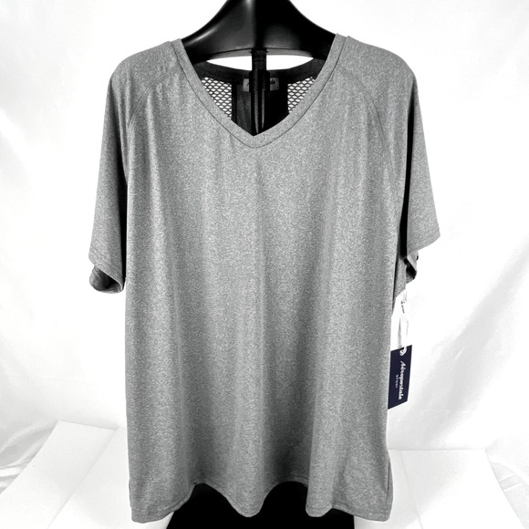 Areopostale Sport Pants - Aeropostale Sport Shirt Women's 3X Gray Stretch Sportswear Active Athletic Top